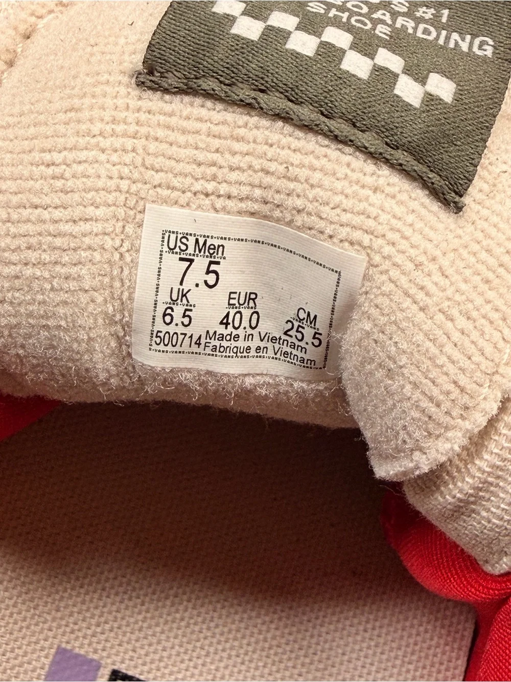 Vans Olive Green High-Top Sneakers with Gum Soles